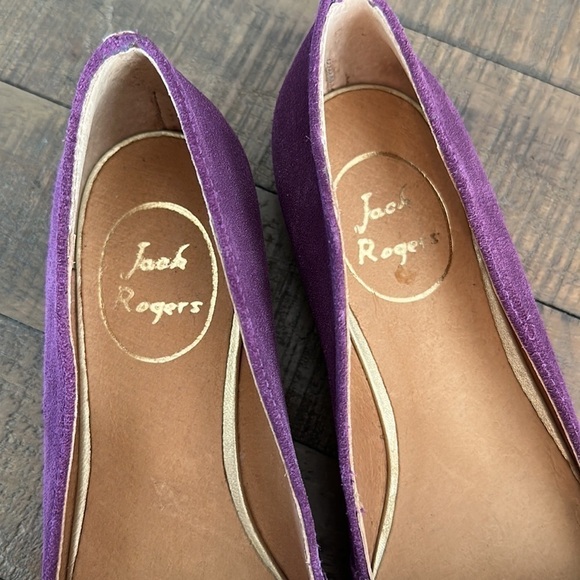 Jack Rogers Rebecca Suede Flats - Picture 4 of 10